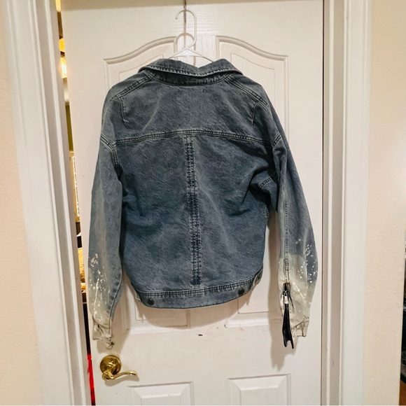 EUC*** Flame Blue Denim Jacket / Men’s Size Small - Picture 10 of 10